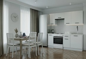 Кухонный гарнитур Белый Глянец 2000 (Стол. 38мм) в Копейске - kopejsk.ok-mebel.com | фото