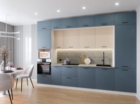 Кухонный гарнитур Фьюжн 3400 (Стол. 26мм) в Копейске - kopejsk.ok-mebel.com | фото