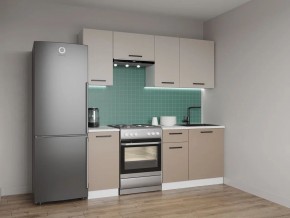 Кухонный гарнитур Каппучино  2000 (Стол. 26мм) в Копейске - kopejsk.ok-mebel.com | фото