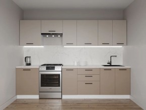 Кухонный гарнитур Каппучино 3000 (Стол. 38мм) в Копейске - kopejsk.ok-mebel.com | фото
