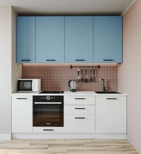 Кухонный гарнитур Капри 2200 h950 (Стол. 26мм) в Копейске - kopejsk.ok-mebel.com | фото