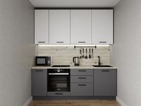 Кухонный гарнитур Меренга 2200 h950 (Стол. 26мм) в Копейске - kopejsk.ok-mebel.com | фото