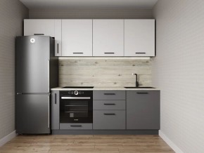 Кухонный гарнитур Меренга 2550 (Стол. 26мм) в Копейске - kopejsk.ok-mebel.com | фото