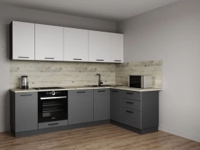 Кухонный гарнитур Меренга 2600*1600 (Стол. 38мм) в Копейске - kopejsk.ok-mebel.com | фото