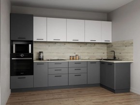 Кухонный гарнитур Меренга 3200*1400 (Стол. 38 мм) в Копейске - kopejsk.ok-mebel.com | фото