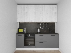 Кухонный гарнитур Санторини 2200 h 950 (Стол. 26мм) в Копейске - kopejsk.ok-mebel.com | фото