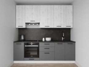 Кухонный гарнитур Санторини 2400 h950 (Стол. 38мм) в Копейске - kopejsk.ok-mebel.com | фото