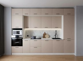 Кухонный гарнитур Шампань 3400 (Стол. 38мм) в Копейске - kopejsk.ok-mebel.com | фото
