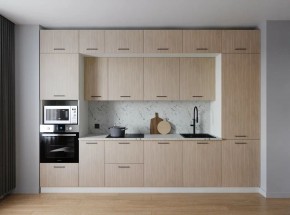 Кухонный гарнитур Шимо 3400 (Стол. 26мм) в Копейске - kopejsk.ok-mebel.com | фото