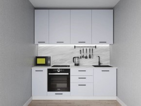 Кухонный гарнитур Смоки 2200 h950 (Стол. 38 мм) в Копейске - kopejsk.ok-mebel.com | фото