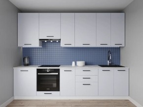 Кухонный гарнитур Смоки 2400 h950 (Стол. 26мм) в Копейске - kopejsk.ok-mebel.com | фото