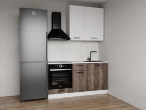 Кухонный гарнитур Старое Дерево 1600 h950 (Стол. 26мм) в Копейске - kopejsk.ok-mebel.com | фото