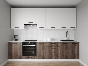 Кухонный гарнитур Старое Дерево 3000 h950 (Стол. 38мм) в Копейске - kopejsk.ok-mebel.com | фото