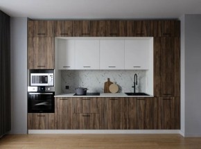 Кухонный гарнитур Старое Дерево 3400 (Стол. 26мм) в Копейске - kopejsk.ok-mebel.com | фото