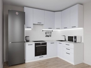 Кухонный гарнитур угловой Смоки 2200*1600 h950 (Стол. 26мм) в Копейске - kopejsk.ok-mebel.com | фото
