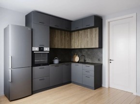Кухонный гарнитур Умбра 2200*1700 (Стол. 38мм) в Копейске - kopejsk.ok-mebel.com | фото