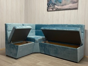 Кухонный уголок УЮТ высокий сектор (ППУ) велюр Candy 17 в Копейске - kopejsk.ok-mebel.com | фото 2
