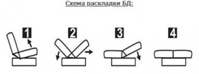 ЛАУРА ЛЮКС Диван Лаура Люкс БД+2подушки в Копейске - kopejsk.ok-mebel.com | фото 7