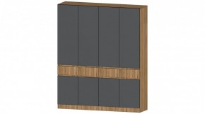 ЛЕНОРА Спальный гарнитур (модульный) графит в Копейске - kopejsk.ok-mebel.com | фото 8