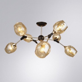 Люстра на штанге Arte Lamp Seppia A4211PL-8BK в Копейске - kopejsk.ok-mebel.com | фото 2