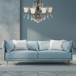 Люстра на штанге Arti Lampadari Borgese Borgese E 1.1.8.602 GB в Копейске - kopejsk.ok-mebel.com | фото 2