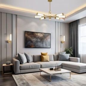 Люстра на штанге Eurosvet Stark 50386 LED латунь в Копейске - kopejsk.ok-mebel.com | фото 3