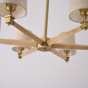 Люстра на штанге Imperiumloft Jorgenson Beige/Light wood STAVRA01 в Копейске - kopejsk.ok-mebel.com | фото 6