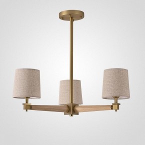 Люстра на штанге Imperiumloft Jorgenson Beige/Light wood STAVRA01 в Копейске - kopejsk.ok-mebel.com | фото