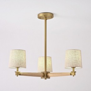 Люстра на штанге Imperiumloft Jorgenson Beige/Light wood STAVRA01 в Копейске - kopejsk.ok-mebel.com | фото 4