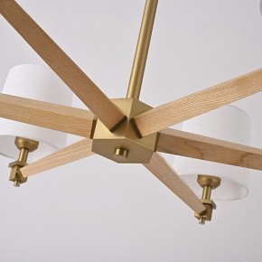 Люстра на штанге Imperiumloft Jorgenson White/Light wood STAVRA01 в Копейске - kopejsk.ok-mebel.com | фото 13