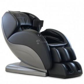 Массажное кресло PS6500 черно-серебряное в Копейске - kopejsk.ok-mebel.com | фото