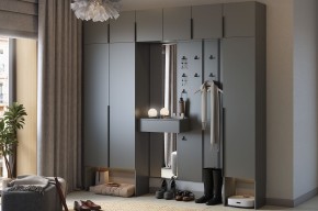 МЕБЕЛЬСОН К32 Прихожая (графит) в Копейске - kopejsk.ok-mebel.com | фото