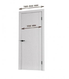 Межкомнатная дверь Bolivar Роялвуд белый (комплект) 700 в Копейске - kopejsk.ok-mebel.com | фото