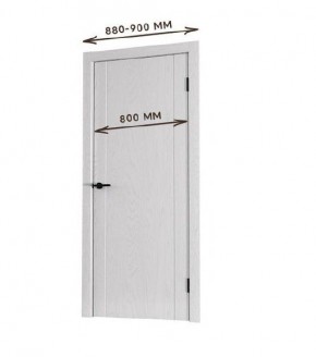 Межкомнатная дверь Bolivar Роялвуд белый (комплект) 800 в Копейске - kopejsk.ok-mebel.com | фото