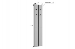 МЕРСИ Прихожая (модульная) белое дерево в Копейске - kopejsk.ok-mebel.com | фото 2