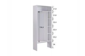 МЕРСИ Прихожая (модульная) кашемир в Копейске - kopejsk.ok-mebel.com | фото 5