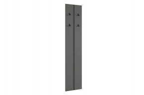 МЕРСИ Вешалка 2 (графит) в Копейске - kopejsk.ok-mebel.com | фото