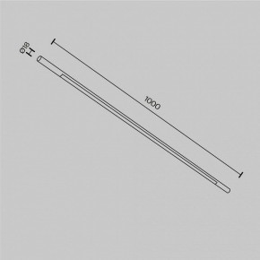 Модульный светильник Maytoni Basis C100CL-L1000-24W3-6K-B в Копейске - kopejsk.ok-mebel.com | фото 6