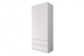 МОРИ МШ 900.2 Шкаф с 2мя дв и 2мя ящ. (белый) в Копейске - kopejsk.ok-mebel.com | фото