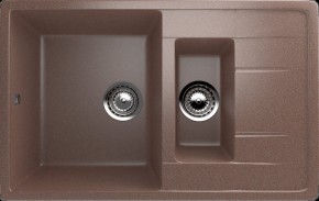 Мойка кухонная ULGRAN U-205 (770*495) в Копейске - kopejsk.ok-mebel.com | фото 6