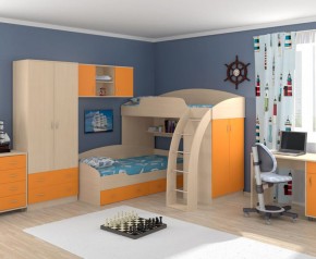 Набор для детской Соня 1-2-3 (800*1900) в Копейске - kopejsk.ok-mebel.com | фото 2