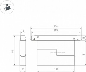 Накладной светильник Arlight MAG-ORIENT 049994 в Копейске - kopejsk.ok-mebel.com | фото 2