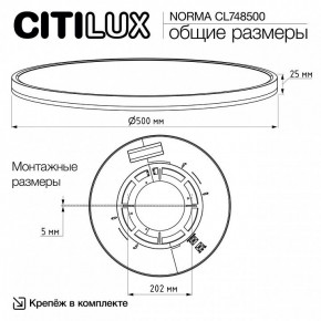 Накладной светильник Citilux Norma CL748500 в Копейске - kopejsk.ok-mebel.com | фото 11