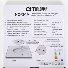 Накладной светильник Citilux Norma CL748K301 в Копейске - kopejsk.ok-mebel.com | фото 8