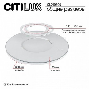Накладной светильник Citilux NORMA CL749600 в Копейске - kopejsk.ok-mebel.com | фото 12