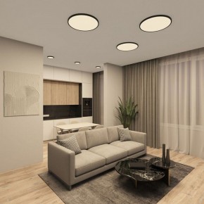 Накладной светильник Denkirs THIN DK6522-BK в Копейске - kopejsk.ok-mebel.com | фото 4