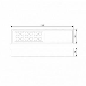 Накладной светильник Elektrostandard Tend a068849 в Копейске - kopejsk.ok-mebel.com | фото 3