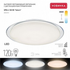 Накладной светильник Эра Классик SPB-6-120-RC Saturn (С) в Копейске - kopejsk.ok-mebel.com | фото 3