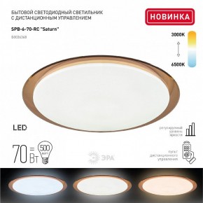 Накладной светильник Эра Классик SPB-6-70-RC Saturn (B) в Копейске - kopejsk.ok-mebel.com | фото 2