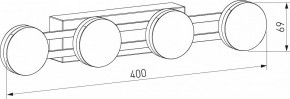 Накладной светильник Eurosvet Tapioca 90332/4 черный в Копейске - kopejsk.ok-mebel.com | фото 4
